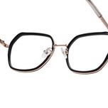 فریم عینک طبی چند ضلعی مدل TJ806C01P81 مناسب برای صورت گرد و بیضی