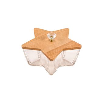 شکلات خوری لیمون درب چوبی مدل ستاره