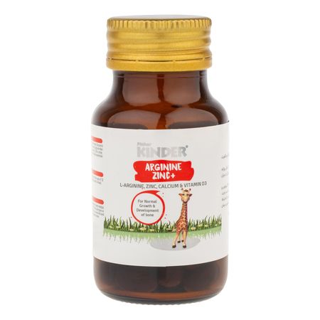 کپسول سافت ژل آرژینین زینک پلاس کیندر - بسته 30 عددی