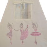 چادر بازی کودک مدل سرخپوستی طرح بالرین کد PT502