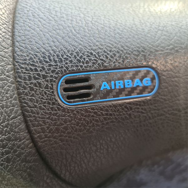 برچسب خودرو طرح ایربگ کد 10806E مناسب برای پژو 206