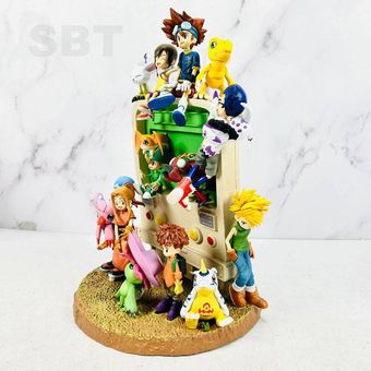 فیگور انیمه دیجیمون طرح Digimon خانواده دی جی مون