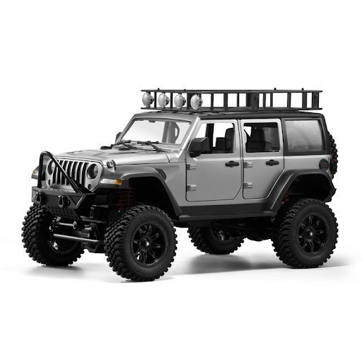 ماشین کنترلی صخره نورد جیپ MN MODELS MN128 JEEP - طوسی