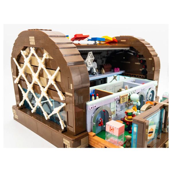 ساختنی مدل رستوران آقای خرچنگ (باب اسفنجی)