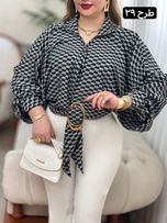 شومیز الیزه حلقه ای 2763