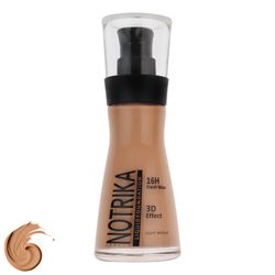 کرم پودر مایع SPF8 نوتریکا مدل Velvet شماره F15 حجم 30 میلی‌لیتر