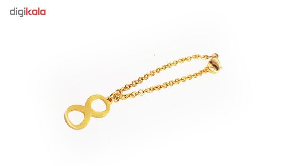 آویز ساعت شهر شیک طرح بی نهایت مدل AS920