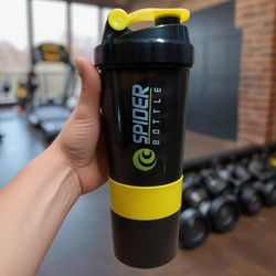 شیکر اسپایدر مدل سه تکه گنجایش 0.5 لیتر