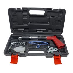 میخ کوب صنعتی ادون مدل ED _ MID_ 8 سایز 20- 50 میلی متر به همراه 20 عدد میخ چاشنی مجموعه 30 عددی