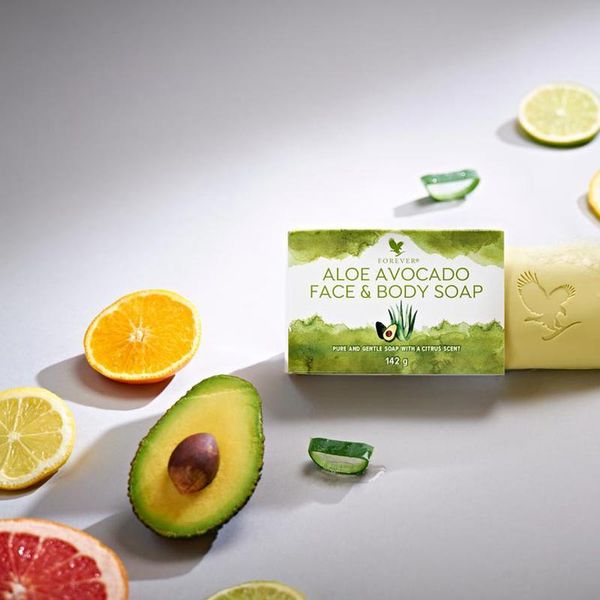 صابون شستشو فوراور لیوینگ پروداکتس مدل Avocado وزن 142 گرم