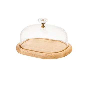 ظرف کره کفه چوبی  لیمون کد 2161