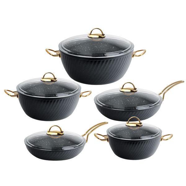 سرویس پخت و پز ام جی اس 10 پارچه مدل فورج کد 800299