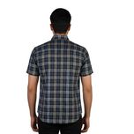 پیراهن آستین کوتاه یقه برگردان مردانه مدل MDSS-CH7034