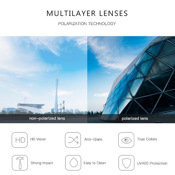 عینک آفتابی مدل TR3601C86-P33 Polarized Leopard 