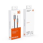 کابل تبدیل لایتنینگ به AUX مک دودو مدل CA-0780 | مناسب آیفون | طول 1.2 متر | کیفیت صدای HD