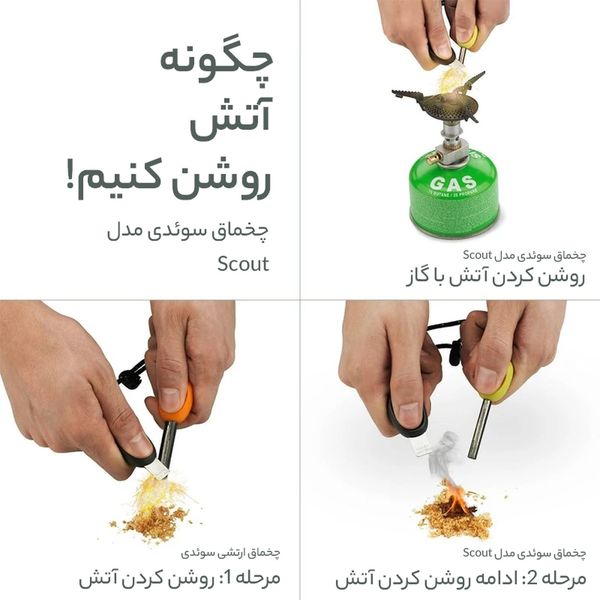 آتش زنه لایت مای فایر مدل Swedish 2in1