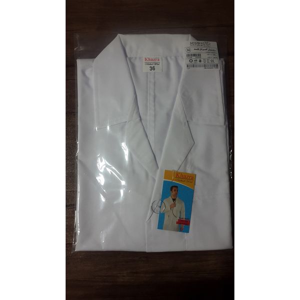 روپوش پزشکی مردانه خضرا کد 30204