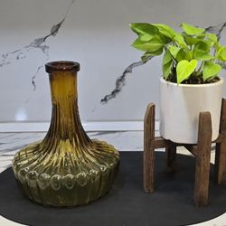 شیشه قلیان کرنو بزرگ شیاری کریستال