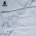 پیراهن راه راه مردانه پنبه ای - کد 0031