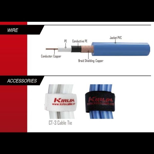 KIRLIN CABLE IP-221/3M (1/4 MONO STRAGHT)