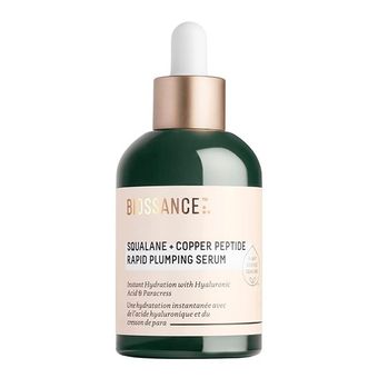 سرم حجم‌دهنده و جوانساز بایوسانس با اسکوالان و پپتید مس | آبرسان، ضدچروک و لیفت‌کننده