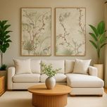 طرح‌ گل و پرنده