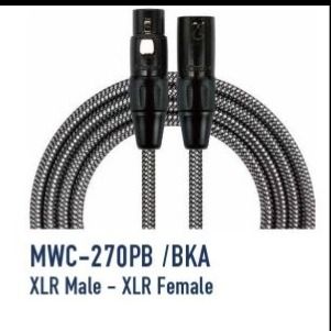 KIRLIN CABLE MWC-270PB/3M (XLR MALE - XLR FEMAIL)