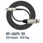 KIRLIN CABLE MP-486PR/3M (XLR FEMALE-RCA PLUG)