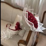 دسته گل مصنوعی روبانی 50 شاخه