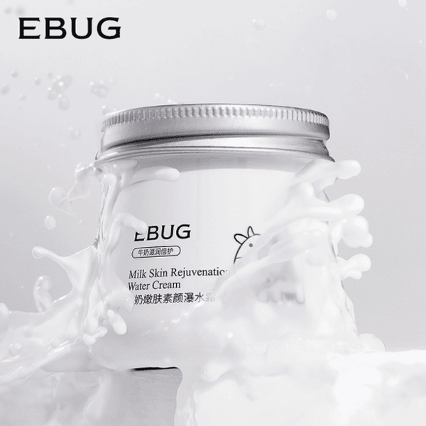 کرم مرطوب‌کننده و نرم‌کننده دست و صورت شیر گاو EBUG