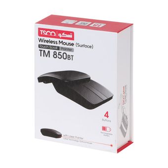 ماوس بی سیم TSCO مدل TM 850BT - مشکی