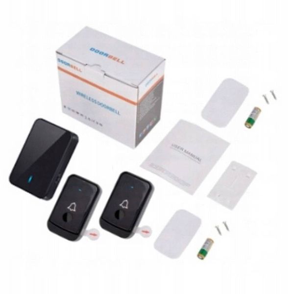 زنگ بی سیم مدل 2Q489-BB به همراه شستی