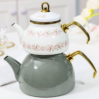 ست کتری و قوری انگلیش هوم مدل Magnolia گنجایش کتری 2.5 لیتر گنجایش قوری 1 لیتر
