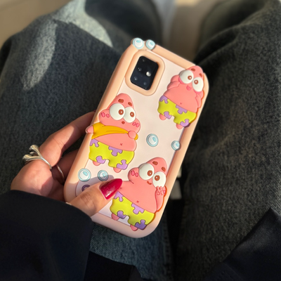 قاب پاتریک سیلیکونی / آیفون و سامسونگ و شیاومی / (کدC1875)