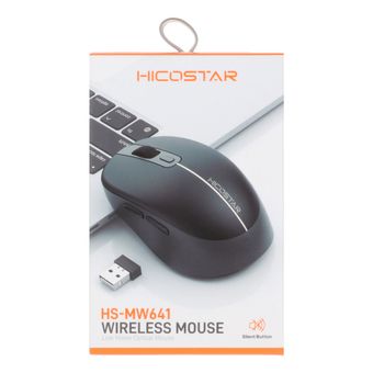 ماوس بی سیم Hicostar مدل HS-MW641 - مشکی