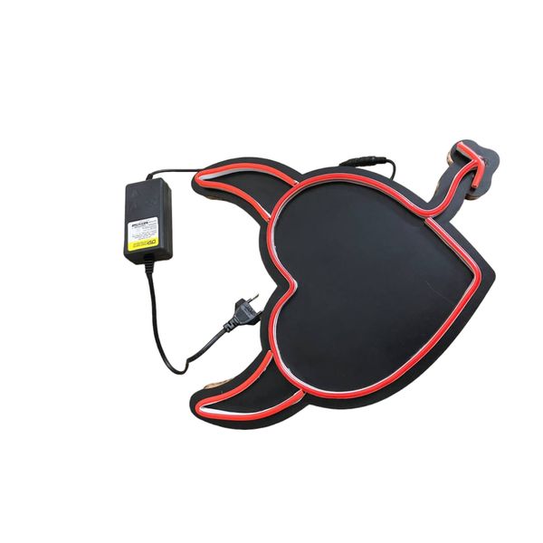 چراغ دیواری طرح نئونی مدل 100020