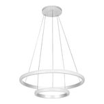 لوستر مدرن دو حلقه