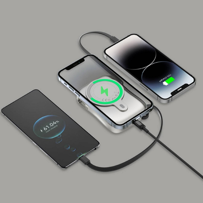 پاوربانک قابل حمل گرین لاین مگ سیف MagPulse 10000mAh MagSafe Power Bank