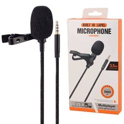 میکروفون یقه ای مدل LH03003 با درگاه اتصال جک 3.5 میلی متری