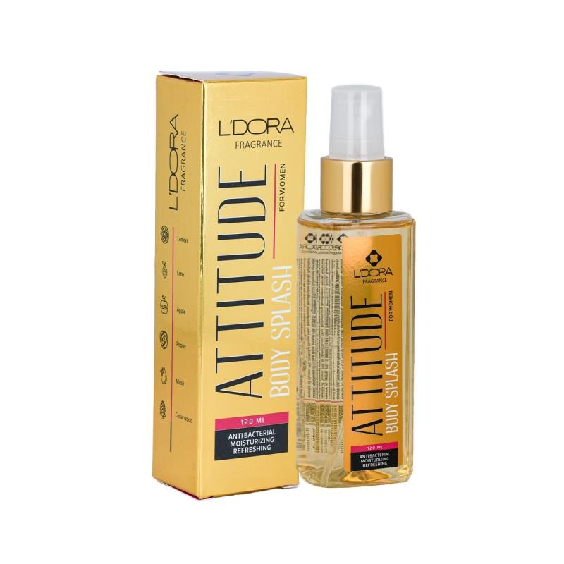 اسپری ( بادی اسپلش ) خوشبوکننده بدن زنانه مدل اتی تود 120 میلی لیتر ATTITUDE BODY SPLASH FOR WOMEN