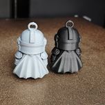 آویز و جاکلیدی فیگور زرهی مدل Mini Armor