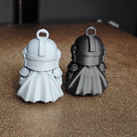 آویز و جاکلیدی فیگور زرهی مدل Mini Armor