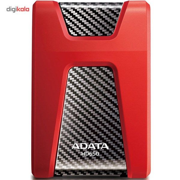 هارد اکسترنال ای دیتا مدل  HD650 ظرفیت 1 ترابایت دارای رابط USB Type-A 3.0(گارانتی 36 ماهه آونگ 12 ماه بازیابی رایگان اطلاعات)