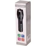چراغقوه LED شارژی با 3 حالت نوردهی و شارژ USB