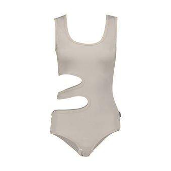 بادی زنانه پپا مدل Hooper رنگ استخوانی