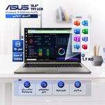 لپ‌تاپ ایسوس مدل Vivobook 15 X1504VA-NJ379 با پردازنده Core i7-1355U، رم 8GB DDR4 با فرکانس 3200MHz، حافظه SSD با ظرفیت 512GB، ن