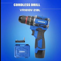 پیچ گوشتی شارژی ویوارکس مدل VR1610v-21bl