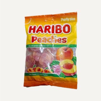 پاستیل هاریبو Peachies شکری ترکیه 160 گرم