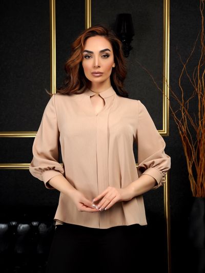 شومیز ساده پیله یکطرفه برشکا