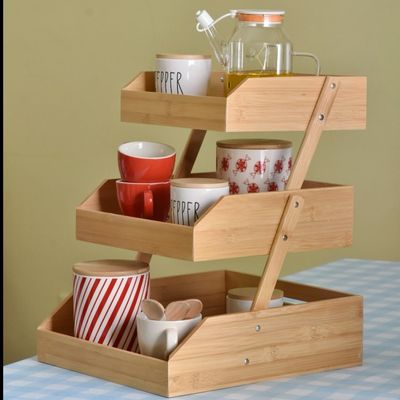 استند پلکانی بامبو